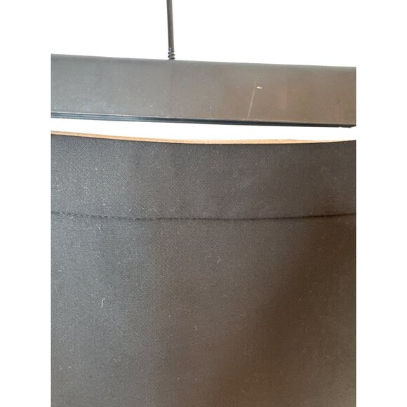 ZARA Size 4 Woman Black Flared Skirt Polyester Blend High Rise - Picture 7 of 14